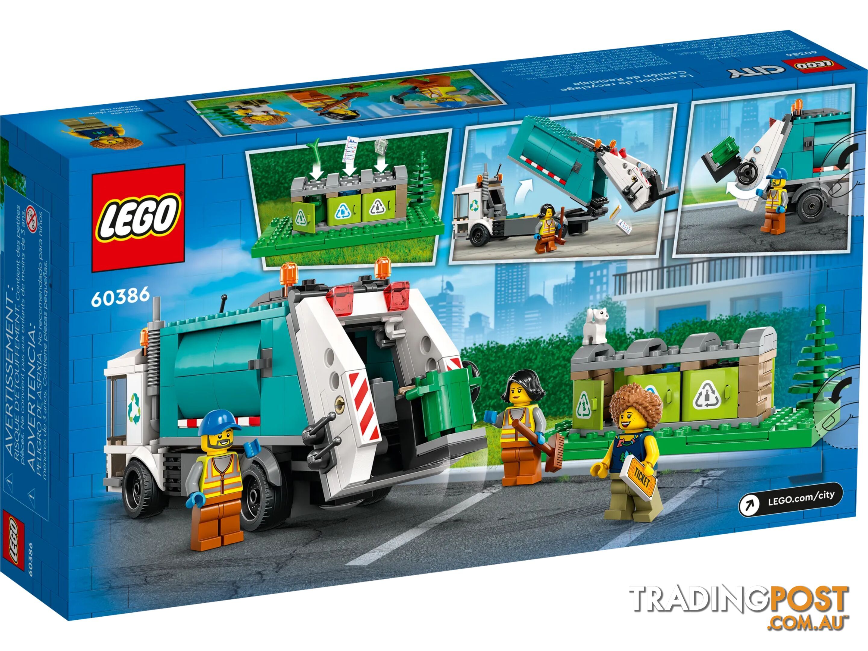 LEGO 60386 Recycling Truck - City - 5702017416410