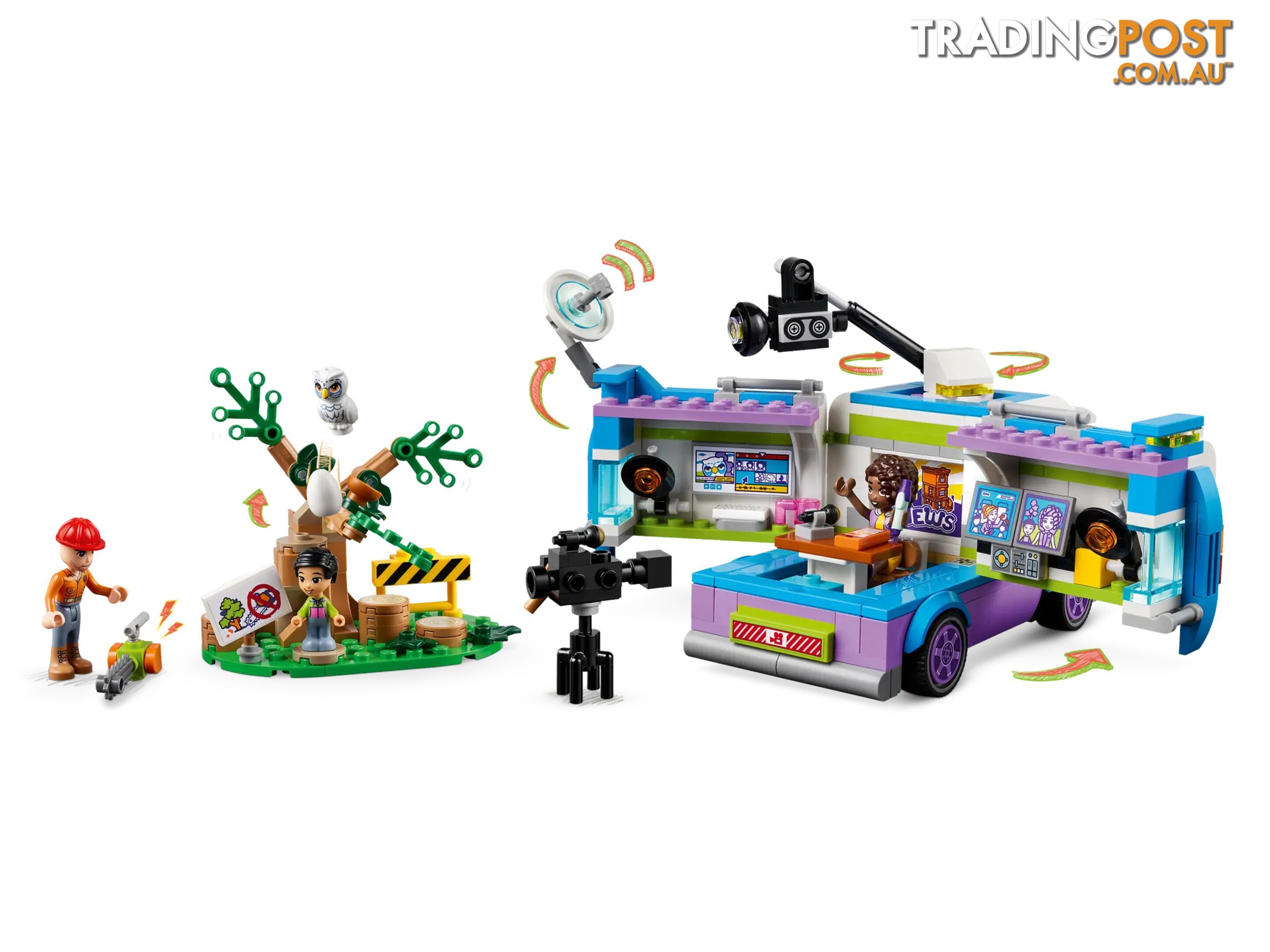 LEGO 41749 Newsroom Van - Friends - 5702017415321