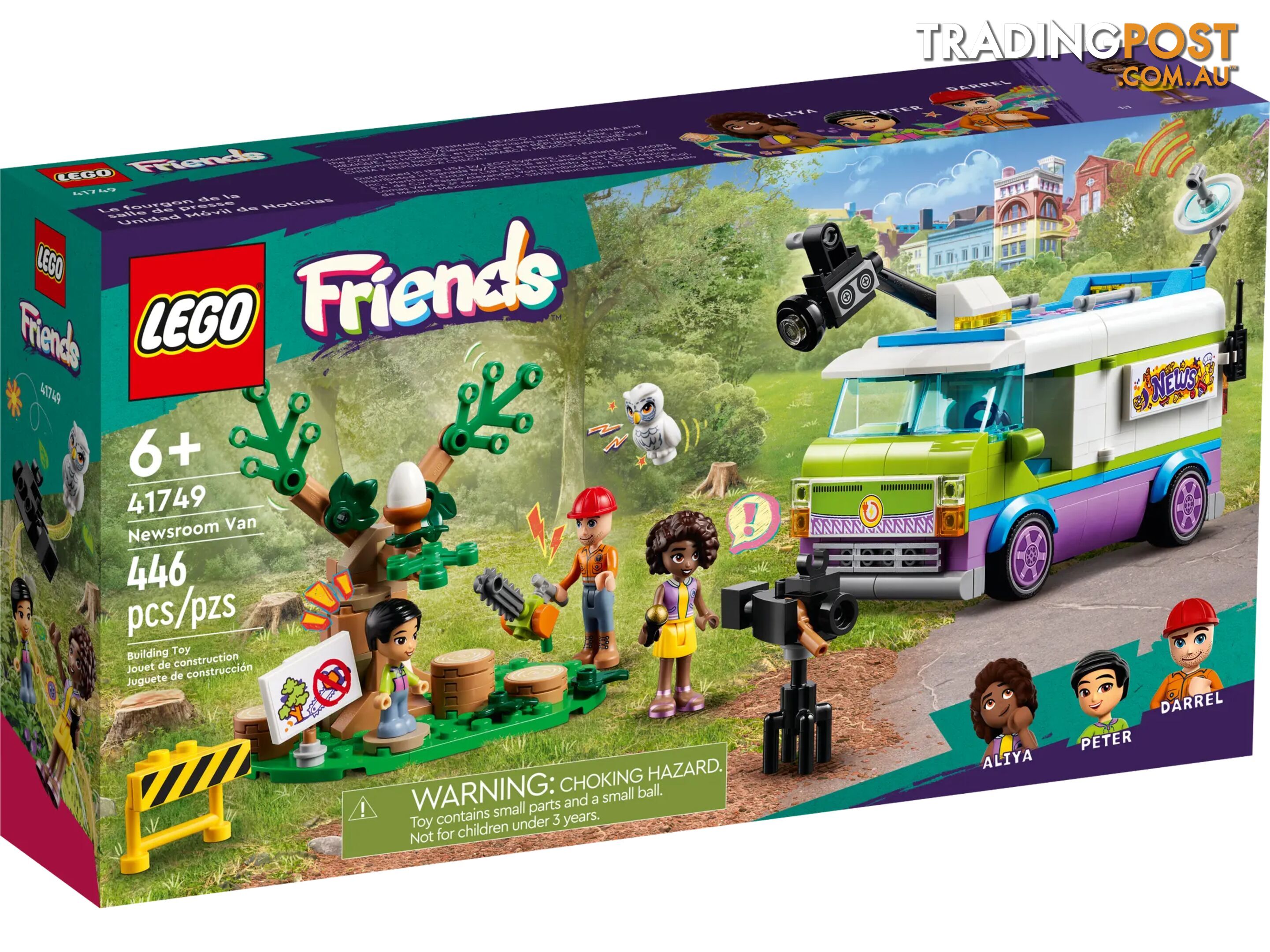 LEGO 41749 Newsroom Van - Friends - 5702017415321