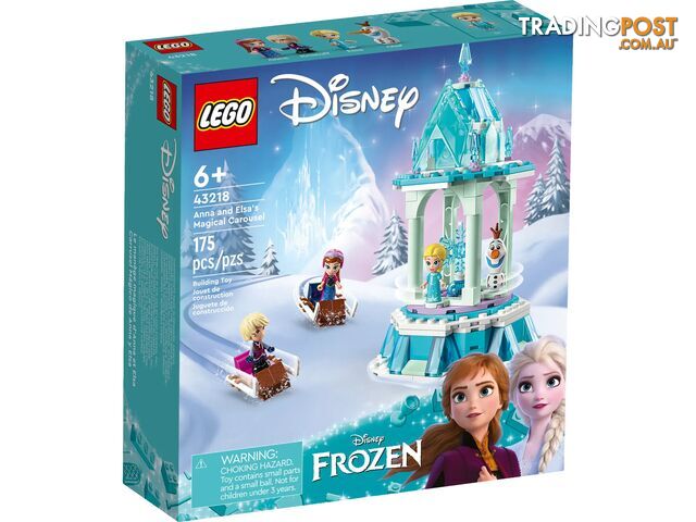 LEGO 43218 Anna and Elsa's Magical Carousel - Disney Princess - 5702017424859