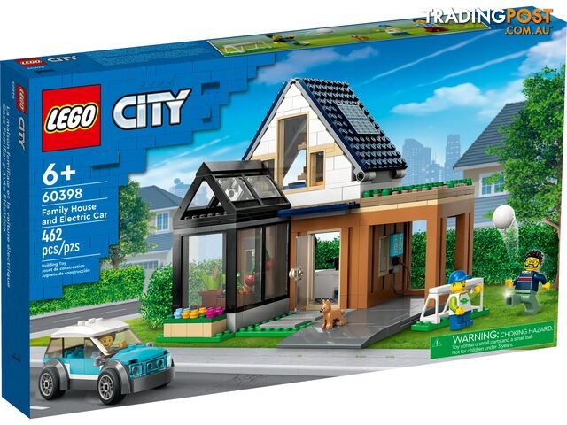 LEGO 60398 Family House and Electric Car - City - 5702017462363