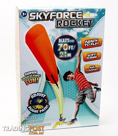 Sky Rocket Air Powered Art34672 - 048242910664