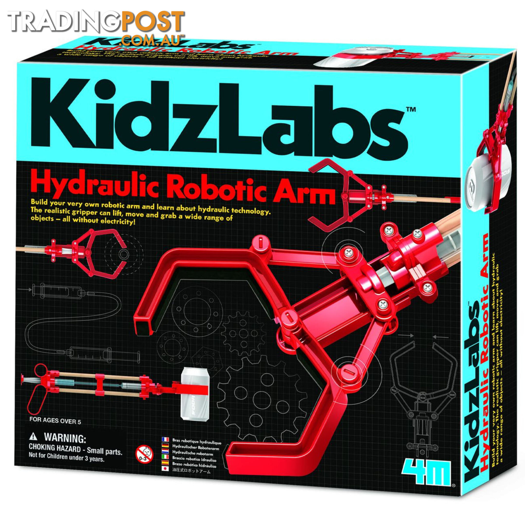 4m - Kidzlabs Hydraulic Robotic Arm Jpfsg3414 - 4893156034144