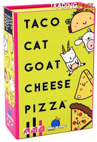Taco Cat Goat Cheese Pizza Party Game Vr80397909019 - 803979090191