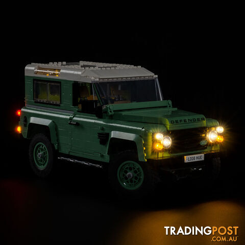 Light Kit For LEGO Land Rover Classic Defender 90 10317 - Light My Bricks - Lb72668409506 - 726684095063