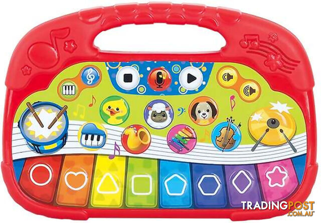 Playgo Toys Ent. Ltd. - Animal Orchestra Keyboard - Art66131 - 4892401013507