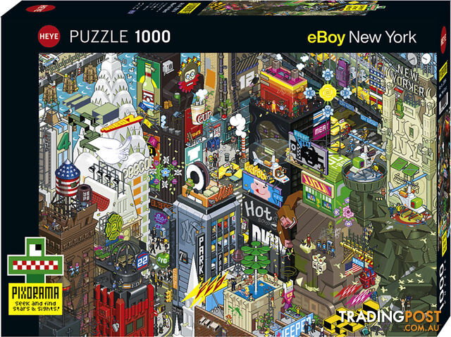 Heye - New York Quest Jigsaw Puzzle 1000pc - Jdhey29914 - 4001689299149