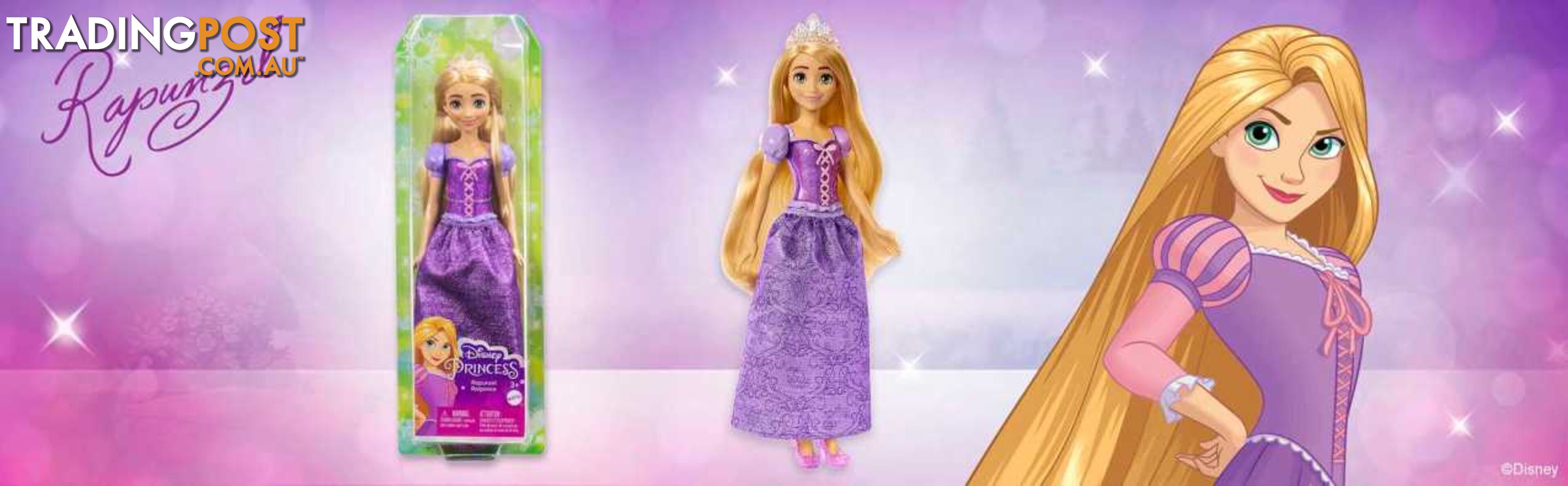 Disney Princess Rapunzel Fashion Doll And Accessories - New For 2023 - Mahlw03 - 194735120307