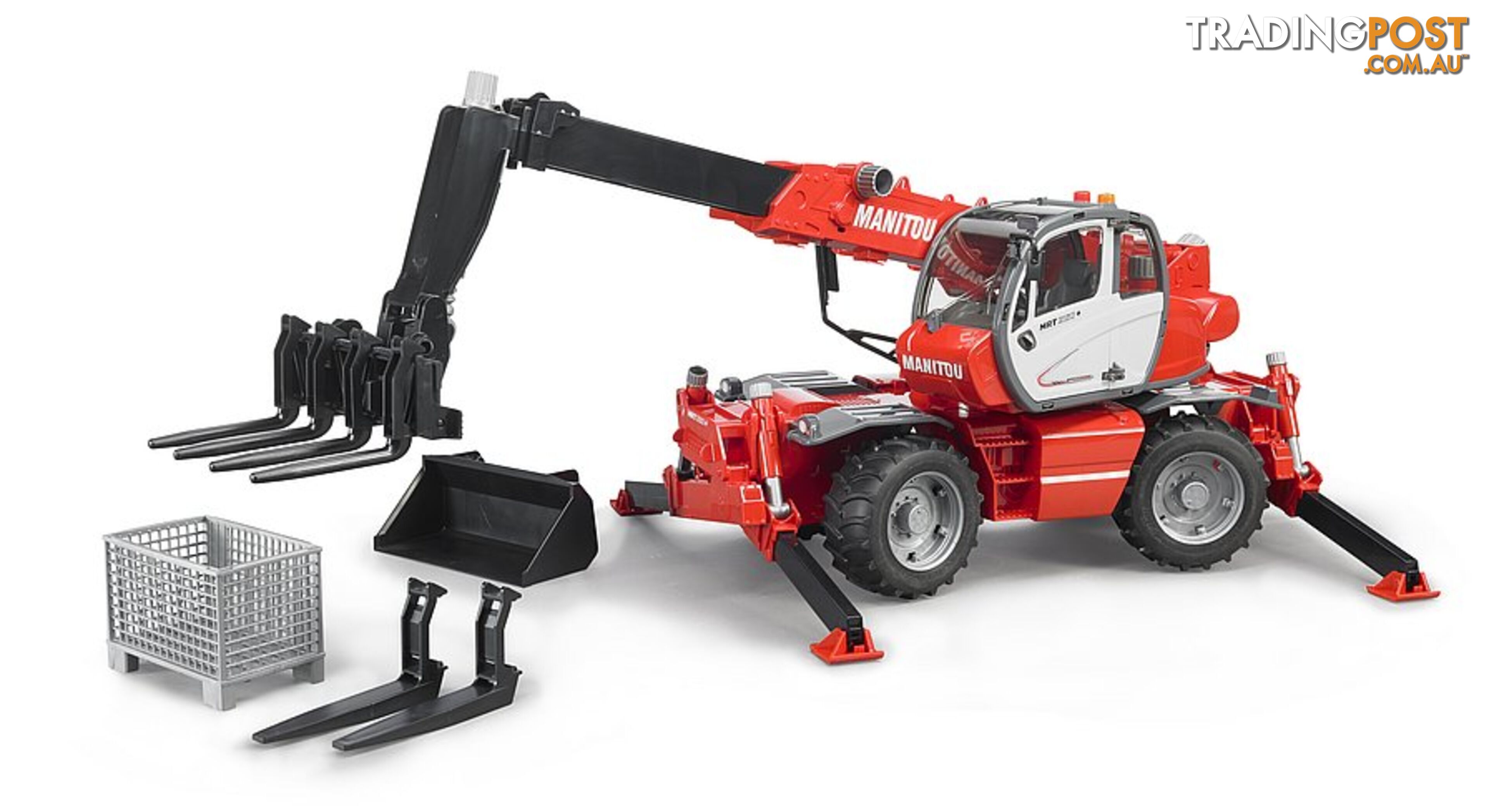 Bruder Manitou Telehandler Mrt 2150 - Bruder Construction 02129 - 4001702021290