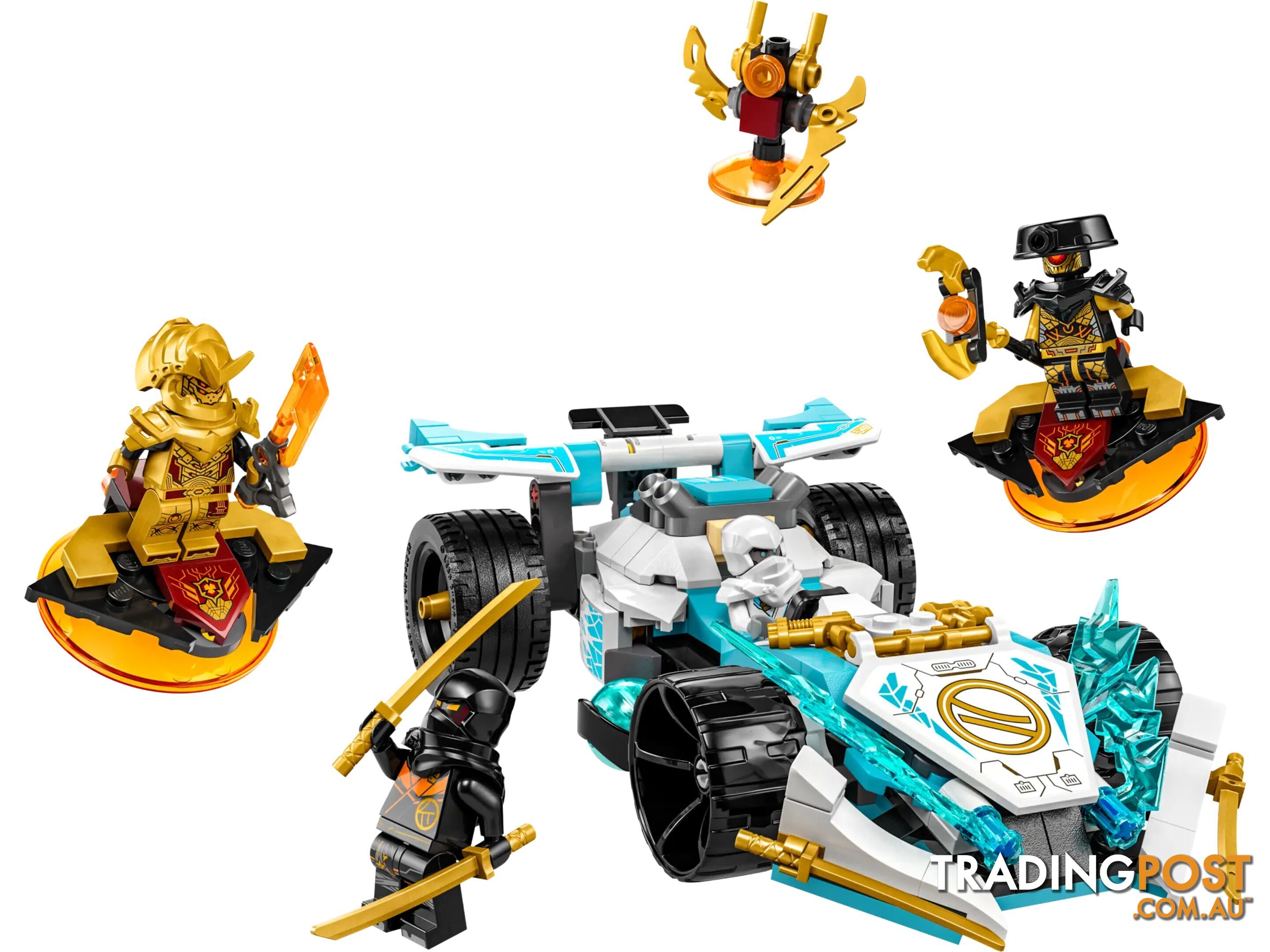 LEGO 71791 Zaneâ€™s Dragon Power Spinjitzu Race Car - Ninjago - 5702017413068