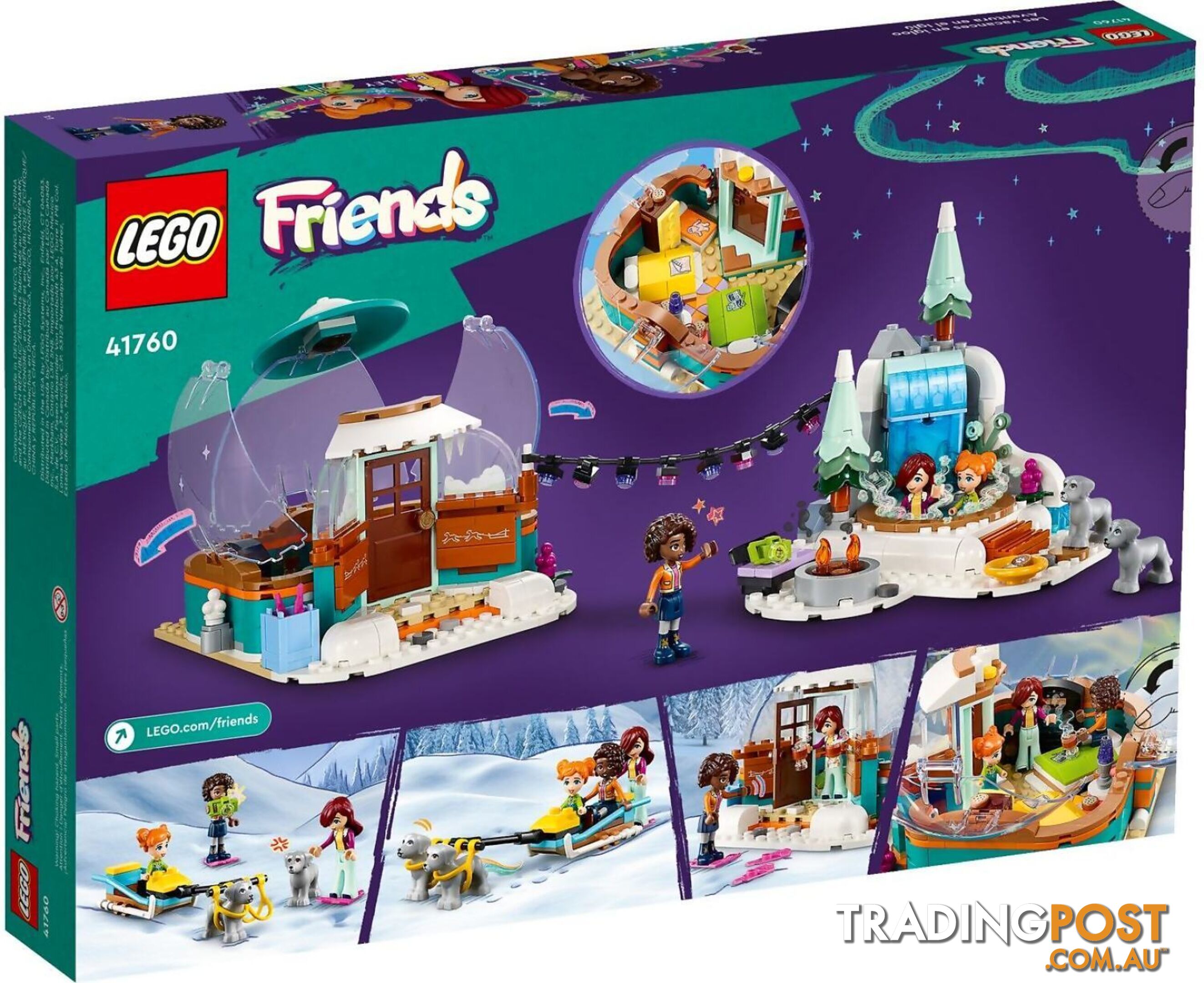 LEGO 41760 Igloo Holiday Adventure - Friends - 5702017463513