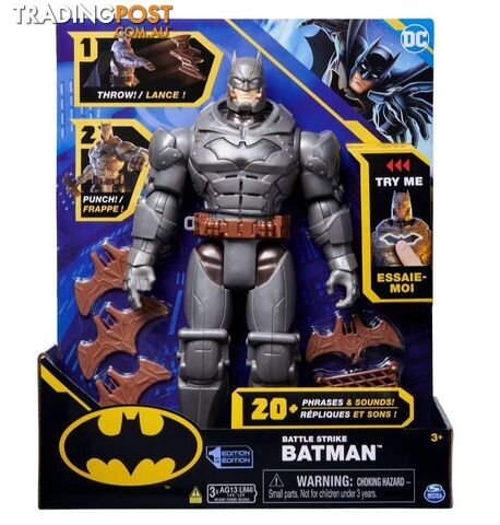 Batman Figure 12' Deluxe With Sound - Si6064831 - 778988343685