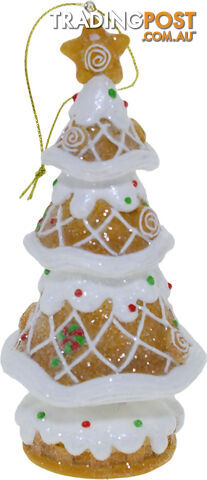 Cotton Candy - Xmas 15cm Frosted Gingerbread Tree - Ccxswt07 - 9353468019376