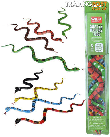 Wild Republic - Nature Tube Snake Collection - Wr12884 - 092389128840