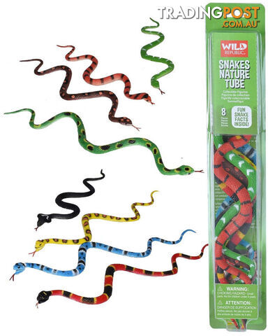 Wild Republic - Nature Tube Snake Collection - Wr12884 - 092389128840