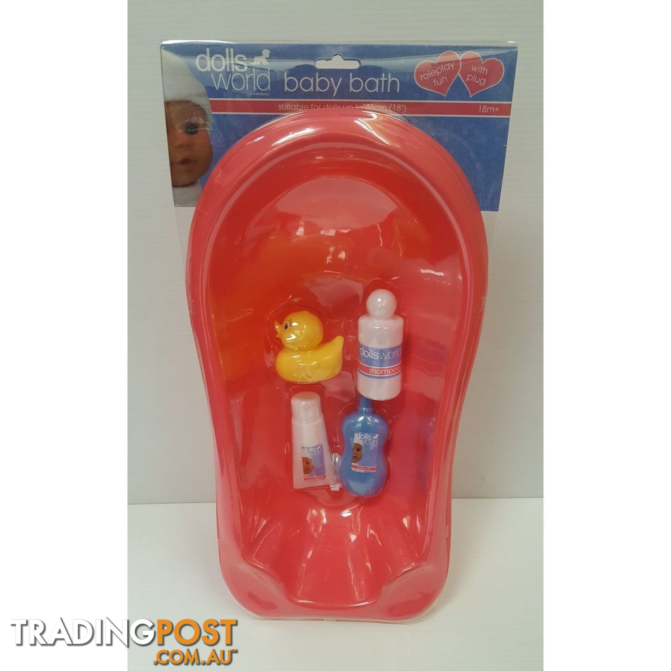 DollsWorld - Baby Bath With Accessories Art64389 - 5018621601501