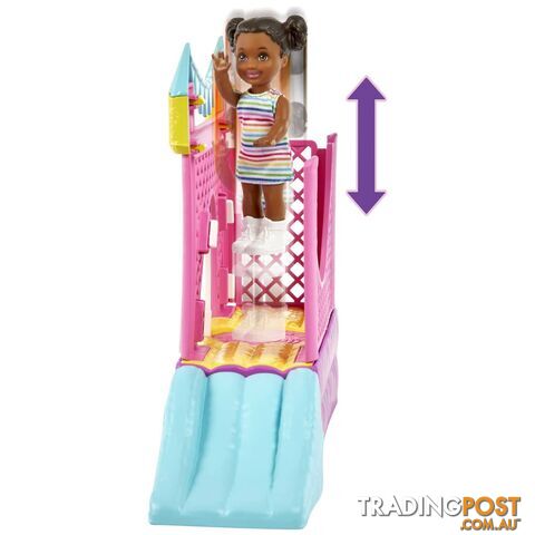 Barbie Skipper Babysitters Inc. Bounce House Playset With Dolls & Accessories - Mahhb67 - 194735062898