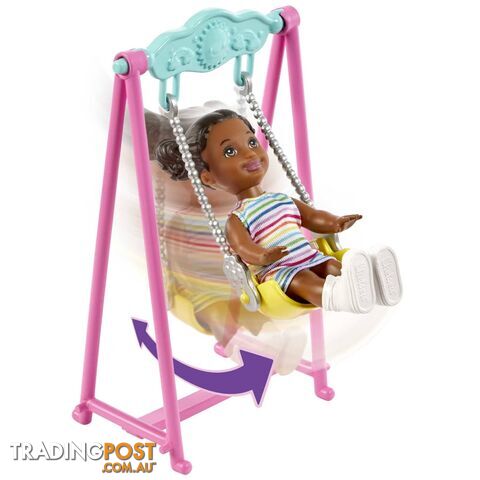 Barbie Skipper Babysitters Inc. Bounce House Playset With Dolls & Accessories - Mahhb67 - 194735062898