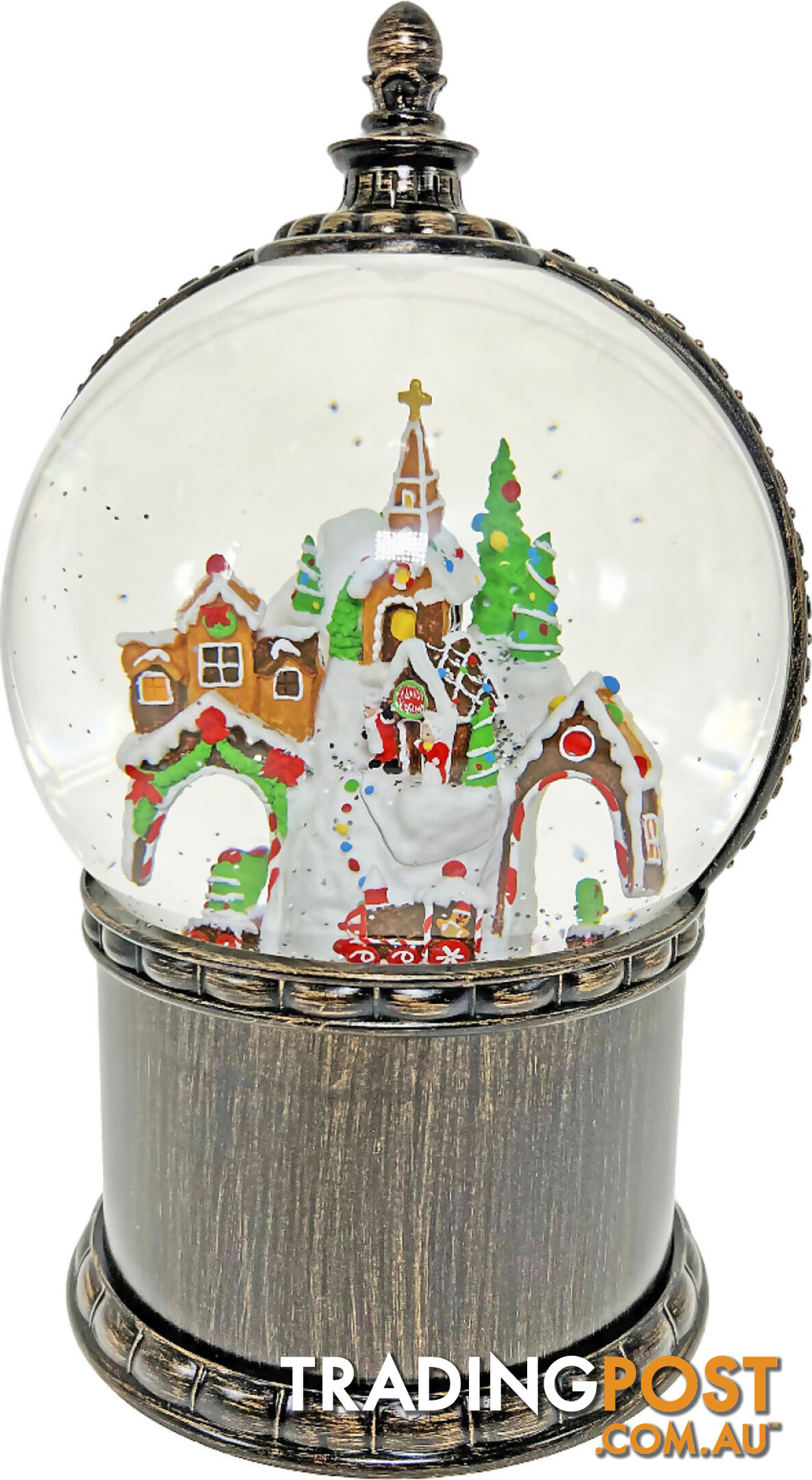 Cotton Candy - Xmas Snow Globe Gingerbread Village - Ccxacmot06a - 9353468020457