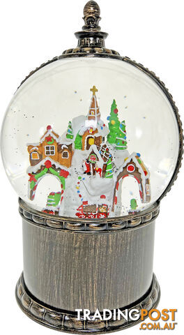 Cotton Candy - Xmas Snow Globe Gingerbread Village - Ccxacmot06a - 9353468020457