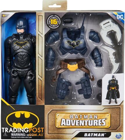 Dc Comics - 12'' Batman Adventures With 16 Armor Accessories - Si6067399 - 778988250761