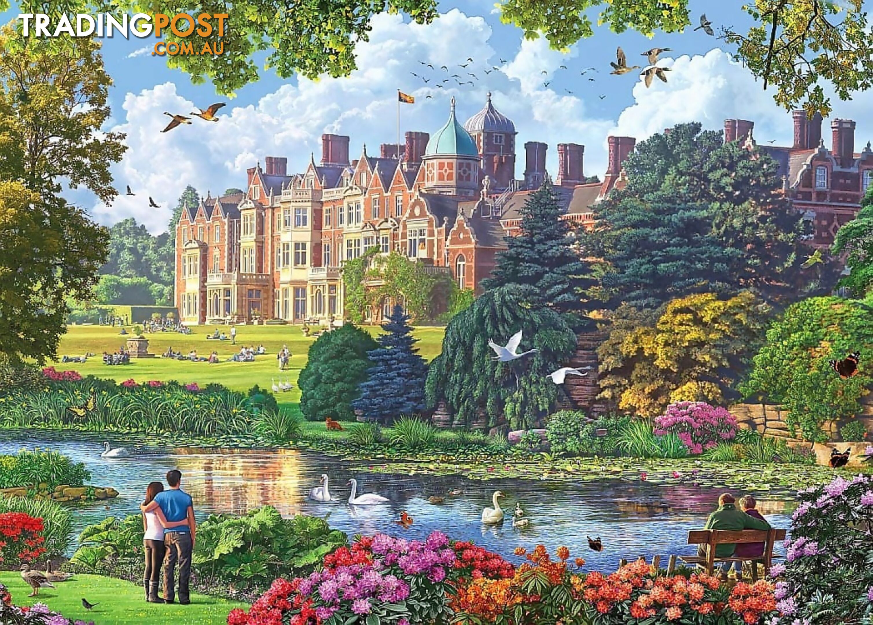 Holdson - Royal Residence Sandringham - Jigsaw Puzzle 1000 Pieces Jdhol774265 - 9414131774265
