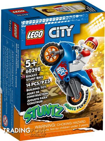 LEGO 60298 Rocket Stunt Bike - City Stuntz - 5702016911596