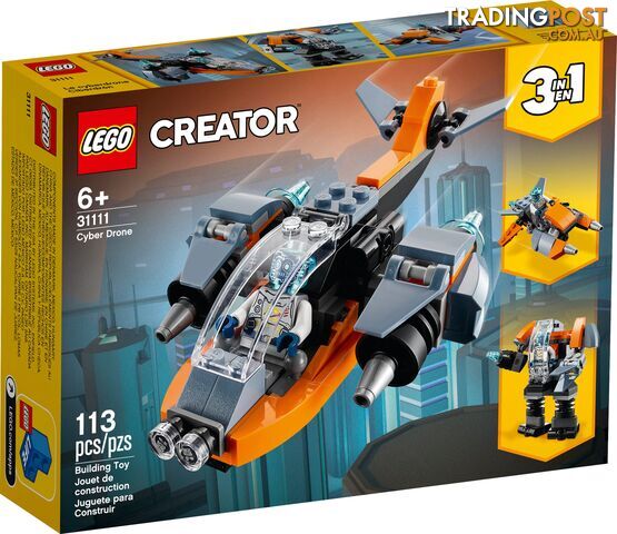 LEGO 31111 Cyber Drone - Creator 3-in-1 - 5702016889208
