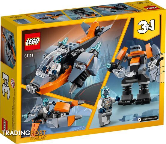 LEGO 31111 Cyber Drone - Creator 3-in-1 - 5702016889208