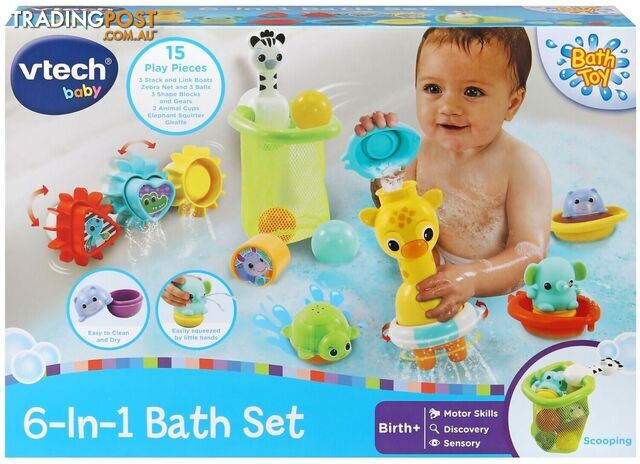 Vtech - 6 In 1 Bath Set - Tn80563003006 - 3417765630033