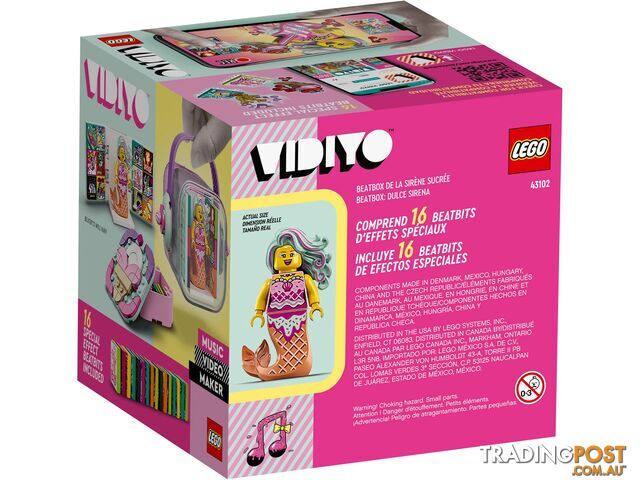 LEGO 43102 Candy Mermaid BeatBox - VIDIYO - 5702016911770