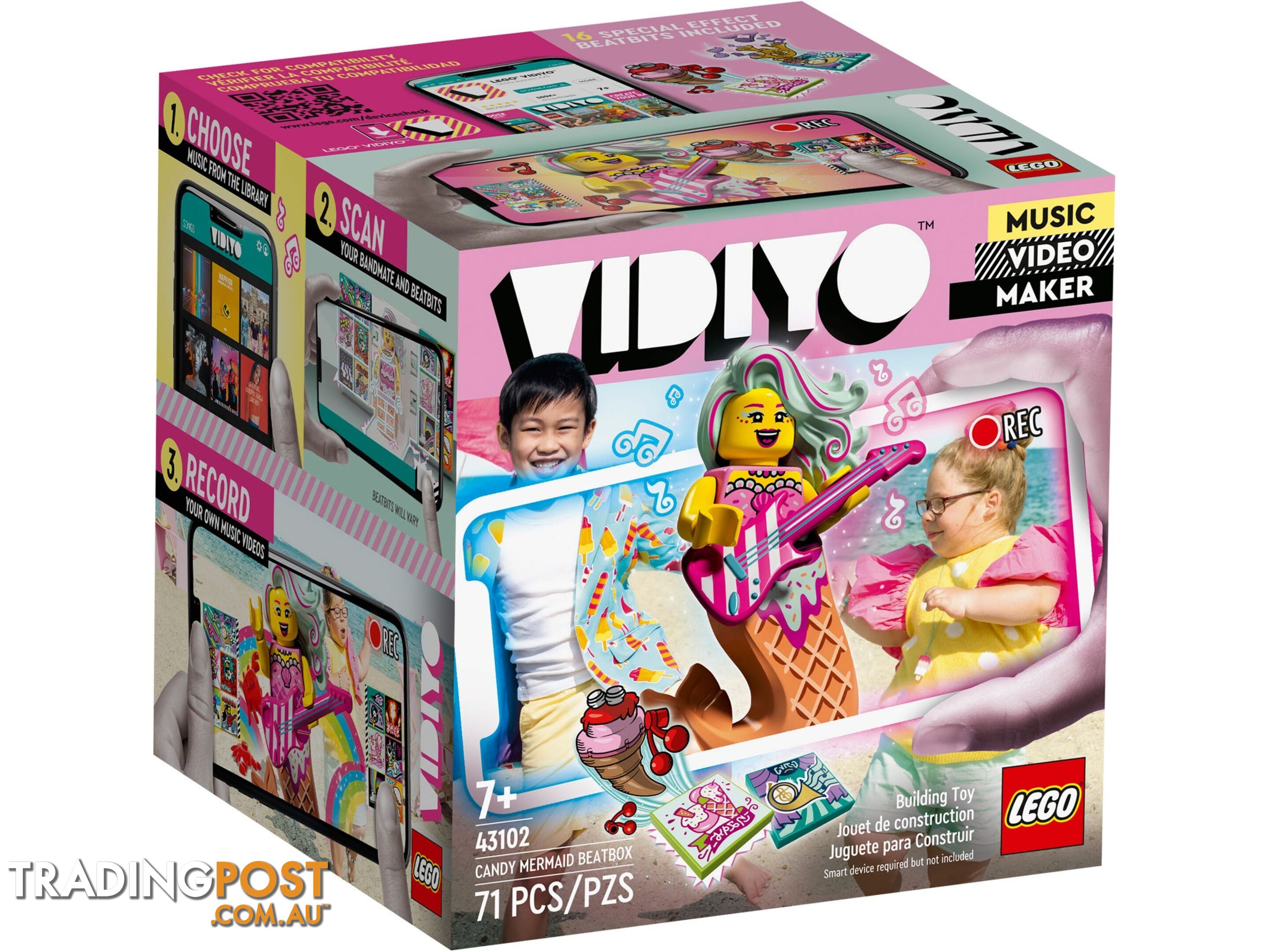 LEGO 43102 Candy Mermaid BeatBox - VIDIYO - 5702016911770