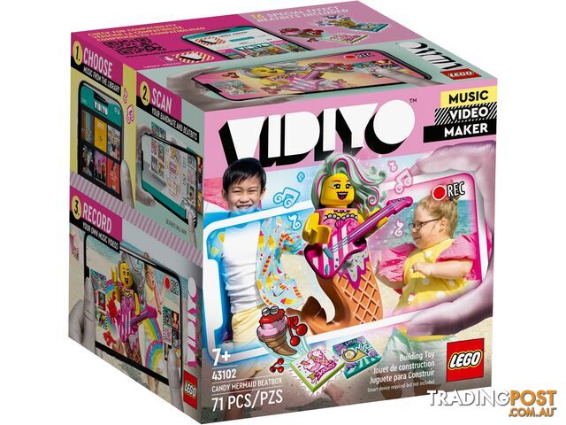 LEGO 43102 Candy Mermaid BeatBox - VIDIYO - 5702016911770