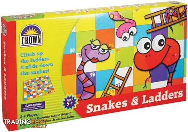 Crown Snakes And Ladders Game Mr010802 - 9317762108020