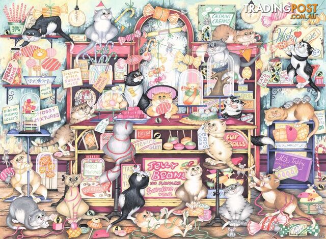 Ravensburger - Mr Catkins Confectionery Jigsaw Puzzle 500pc Rb16756 - 4005556167562