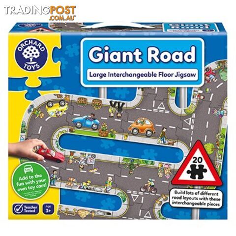 Orchard Toys - Giant Road Jigsaw - Mdoc286 - 5011863301604