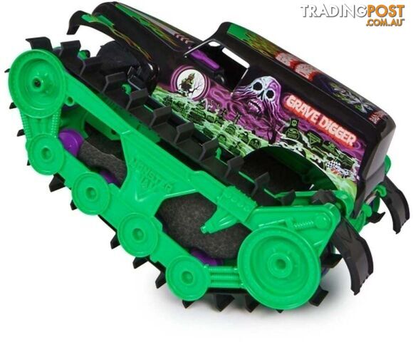 Monster Jam - 1:15 Scale Grave Digger Trax Radio Control - Si6067880 - 778988492697