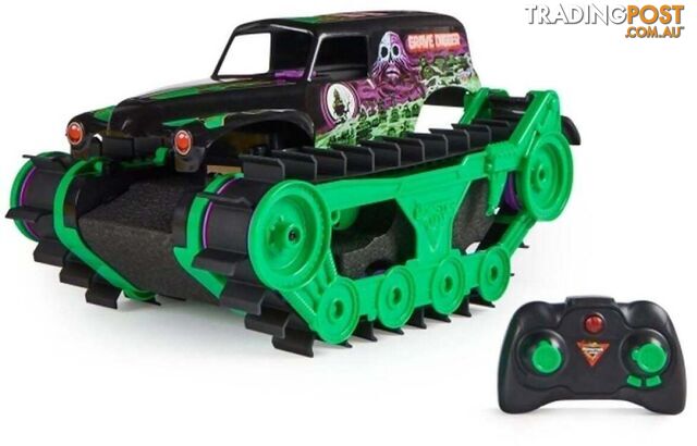 Monster Jam - 1:15 Scale Grave Digger Trax Radio Control - Si6067880 - 778988492697