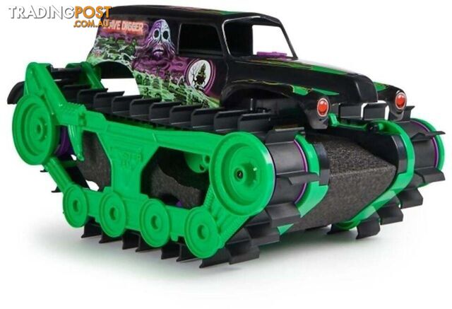 Monster Jam - 1:15 Scale Grave Digger Trax Radio Control - Si6067880 - 778988492697