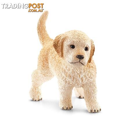Schleich - Golden Retriever Puppy  Farm World Animal Figurine Sc16396 - 4005086163966