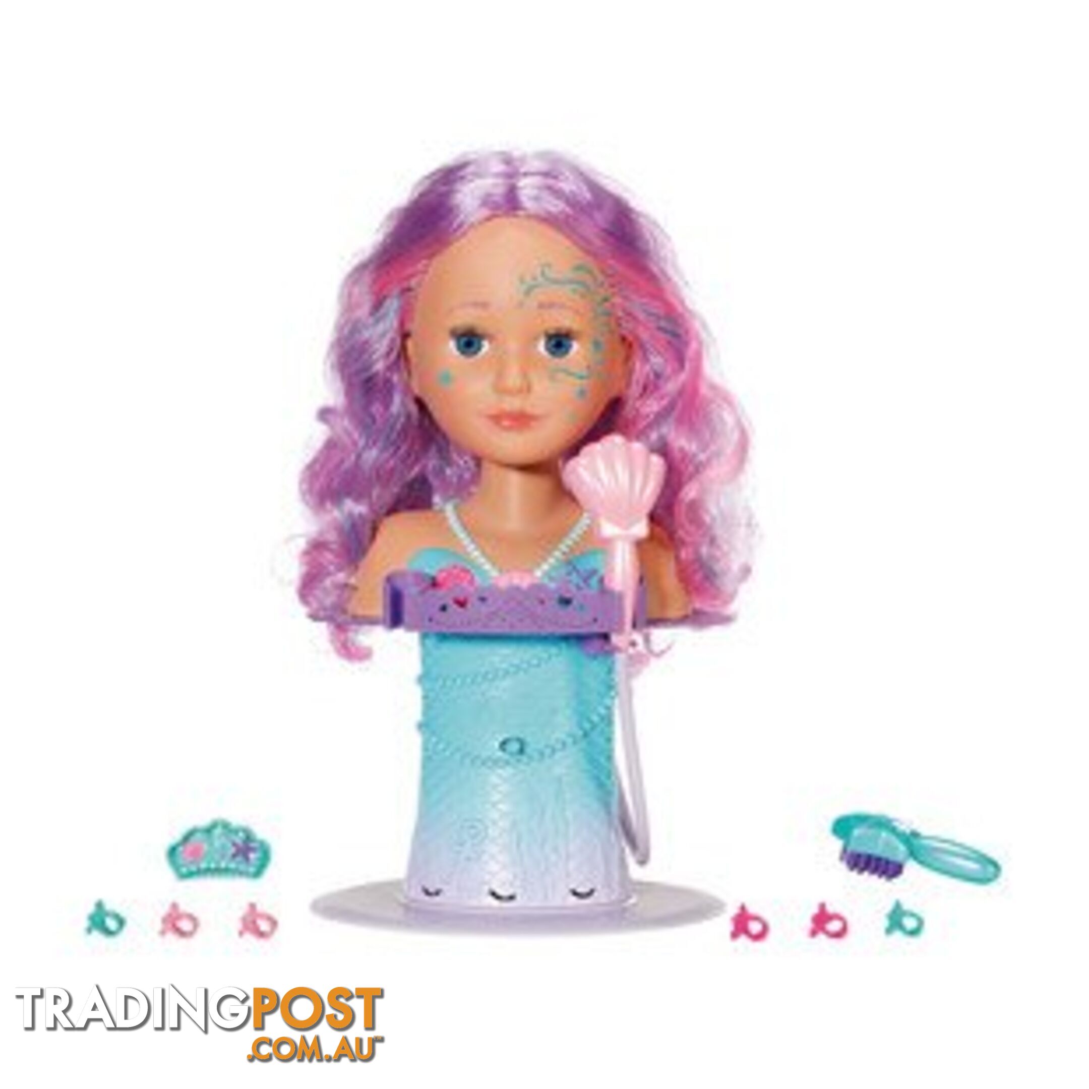 Baby Born - Sister Styling Mermaid Head Bj830550 - 4001167830550