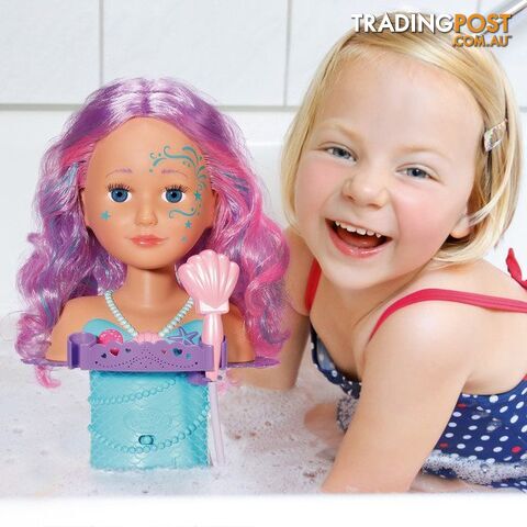 Baby Born - Sister Styling Mermaid Head Bj830550 - 4001167830550