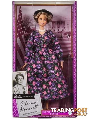 Barbie Signature Inspiring Women Series Eleanor Roosevelt Doll Magtj79 - 887961915921