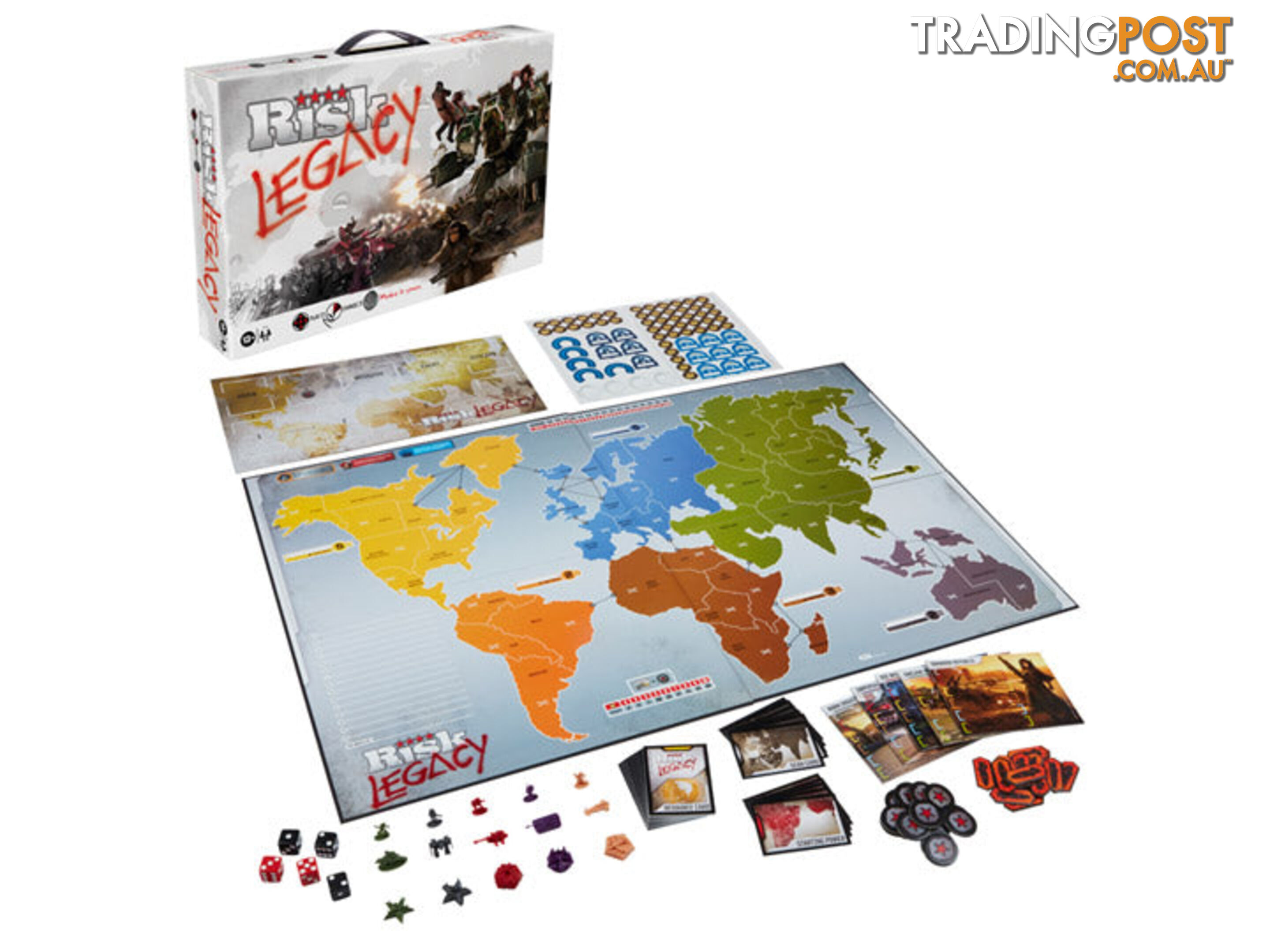 Risk Legacy Edition Board Game Hbf3156uu61 - 5010993911325