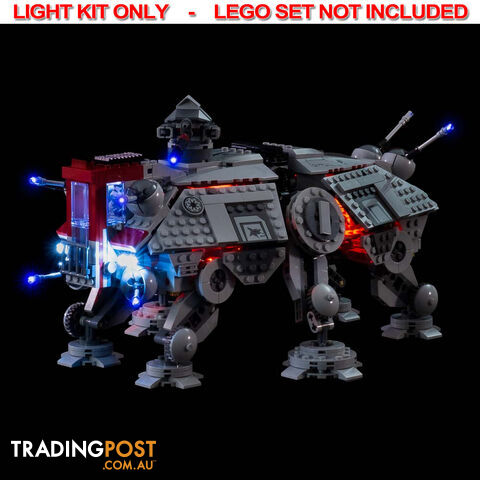 LIGHT KIT for  LEGO AT-TE Walker 75337 - Light My Bricks - 754523893501