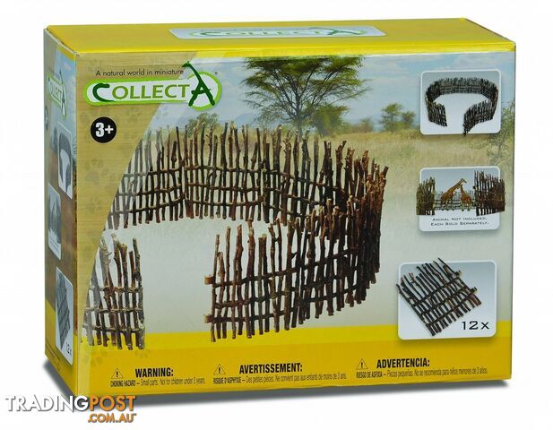 CollectA Boma Fence Accessory For Animal Figurines - Rpco89464 - 4892900894645