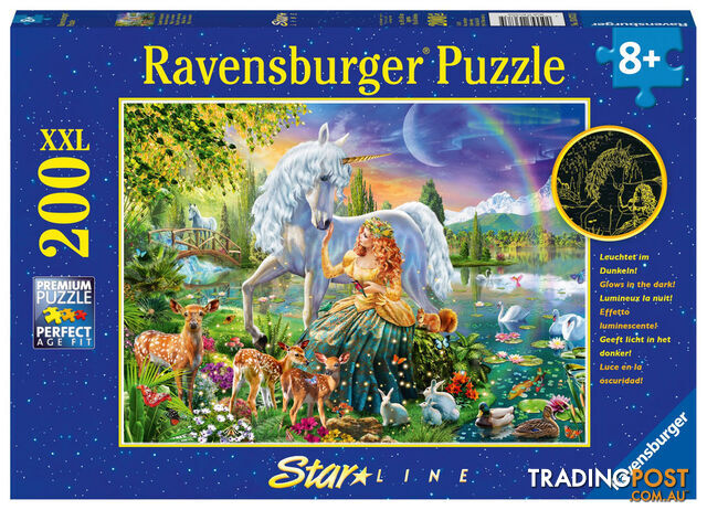 Ravensburger - Magical Beauty Jigsaw Puzzle Xxl 200pc - Mdrb13673 - 4005556136735