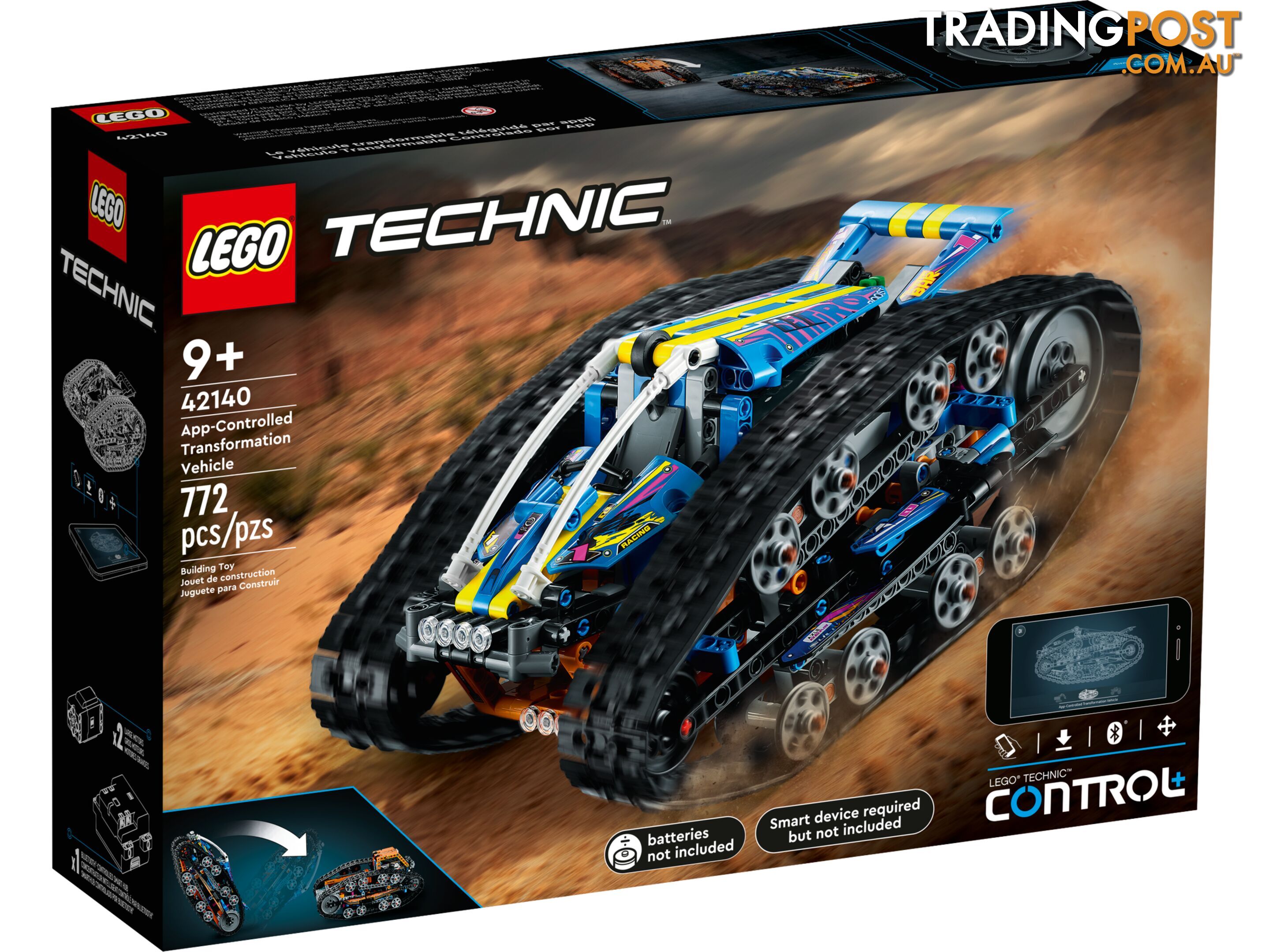 LEGO 42140 App-Controlled Transformation Vehicle - Technic - 5702017155784