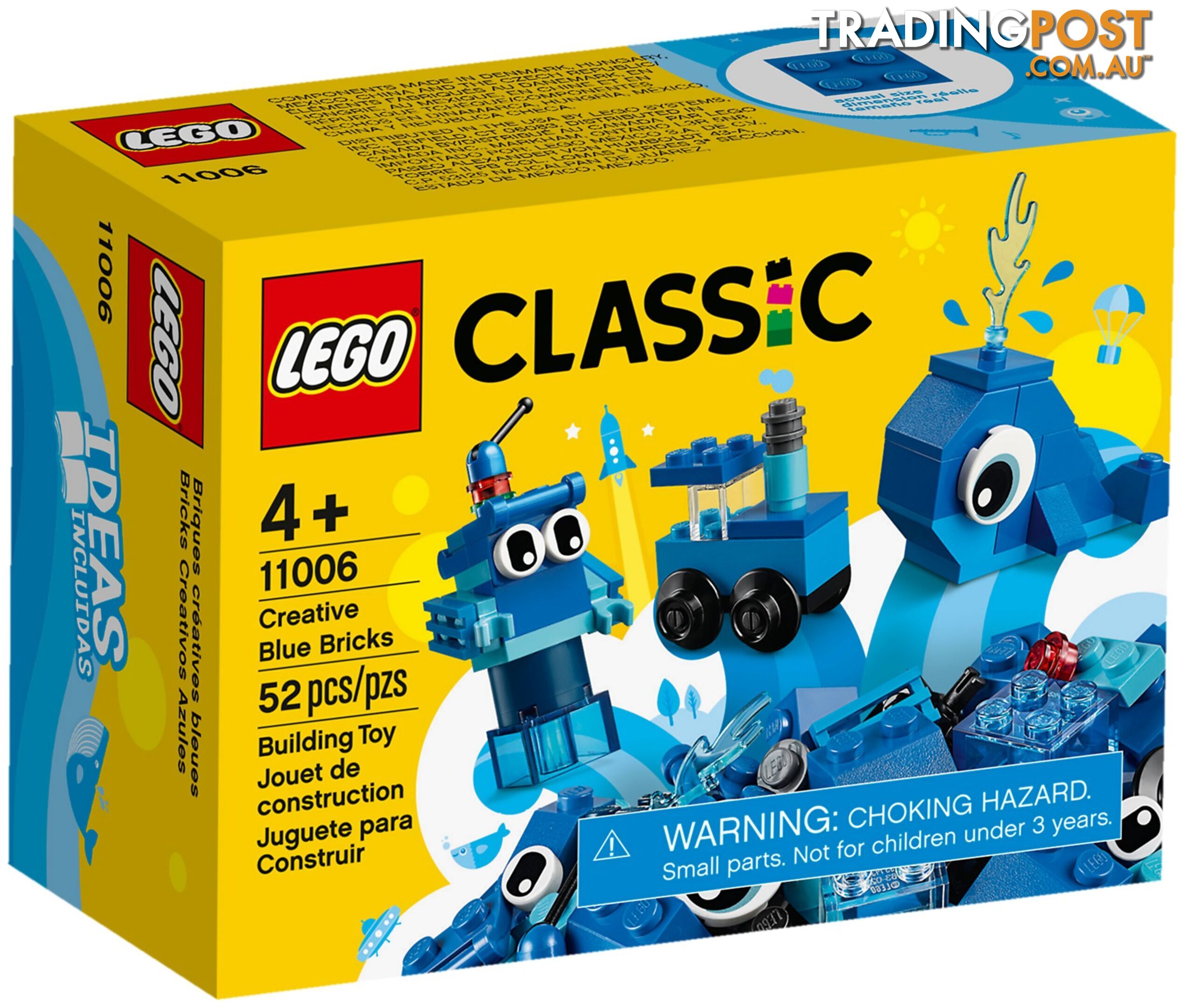 LEGO 11006 Creative Blue Bricks Classic - 5702016616576