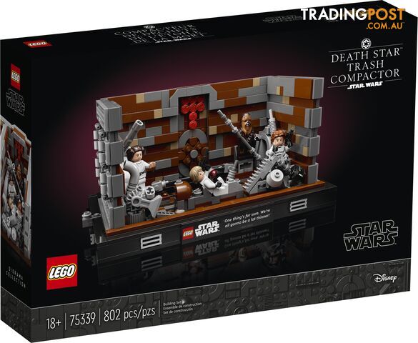 LEGO 75339 Death Star Trash Compactor Diorama - Star Wars - 5702017189642